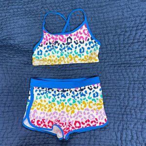 Mini Boden, Bikini Swimsuit, Girls Size 9-10y